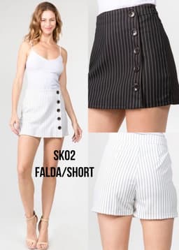 SHORT FALDA VERACCI SK02 0