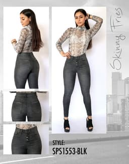 Pantalón SKF 1553 tiro alto 0