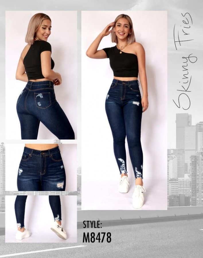 Pantalón SKF 8478 tiro alto