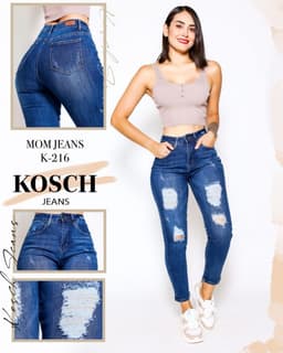 Pantalón Kosch k-216 Mom jean 0