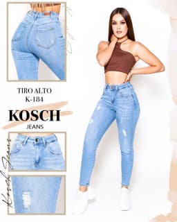 Pantalón Kosch k-184 tiro alto skinny 0