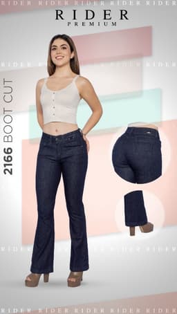 Pantalón Rider 2166 Campana 1