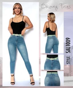 Pantalón SKF 1009 con cinto 0