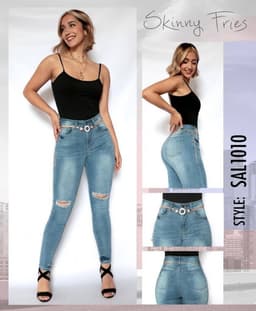 Pantalón SKF 1010 con cinto 0