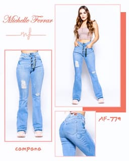 Pantalón Michelle MF 779 campana 0
