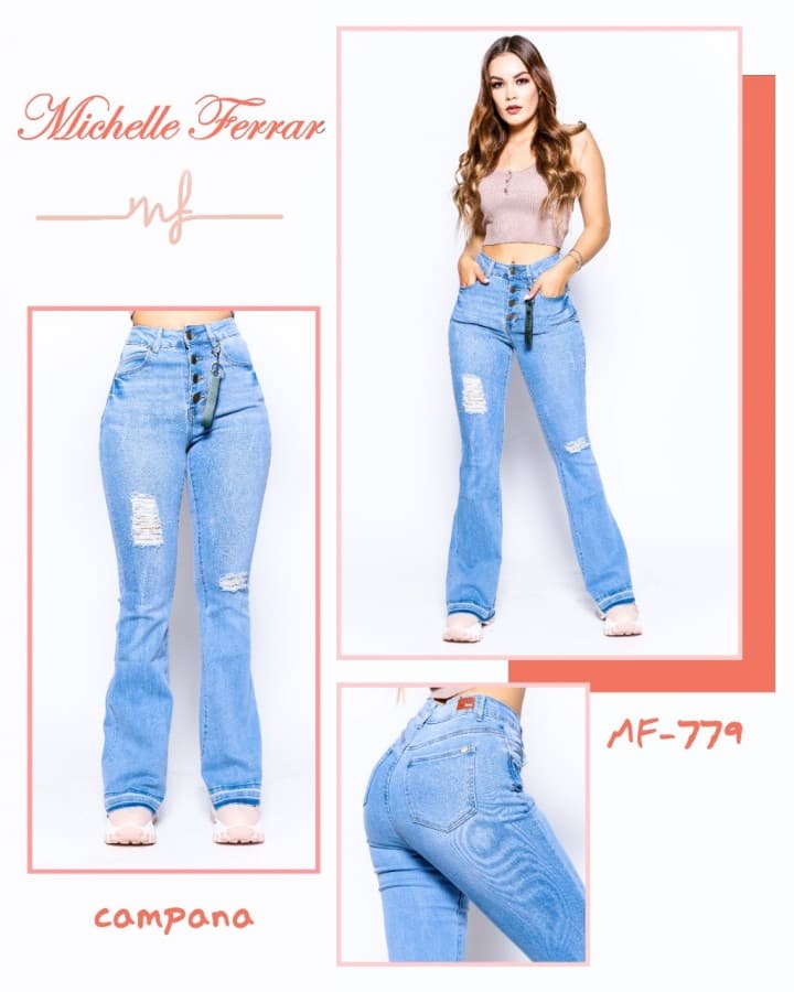 Pantalón Michelle MF 779 campana