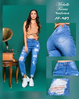 Pantalón Michelle Ferrar 907 mom 0