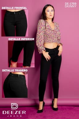 Pantalon Deezer 1769 Negro 0