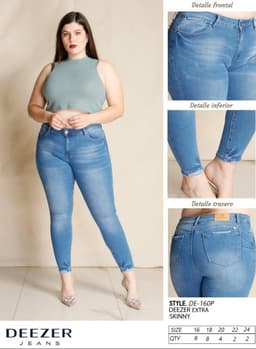 Pantalón Deezer 160 Talla extra 0