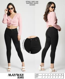 Pantalón MayWay 046 Negro 0