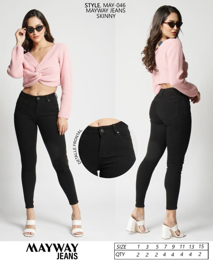 Pantalón MayWay 046 Negro