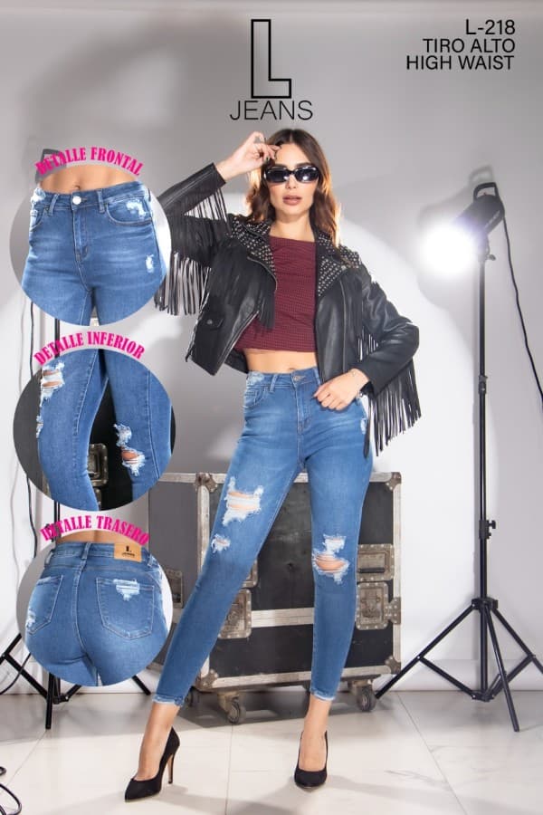 Pantalón L 218 Tiro alto