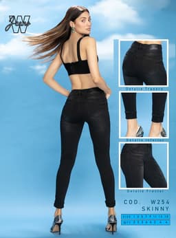 Pantalon W 254 negro 0