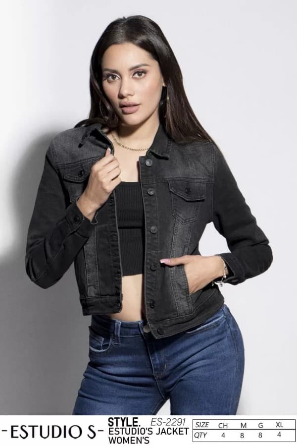 Chamarra Estudio S 2291 Negro