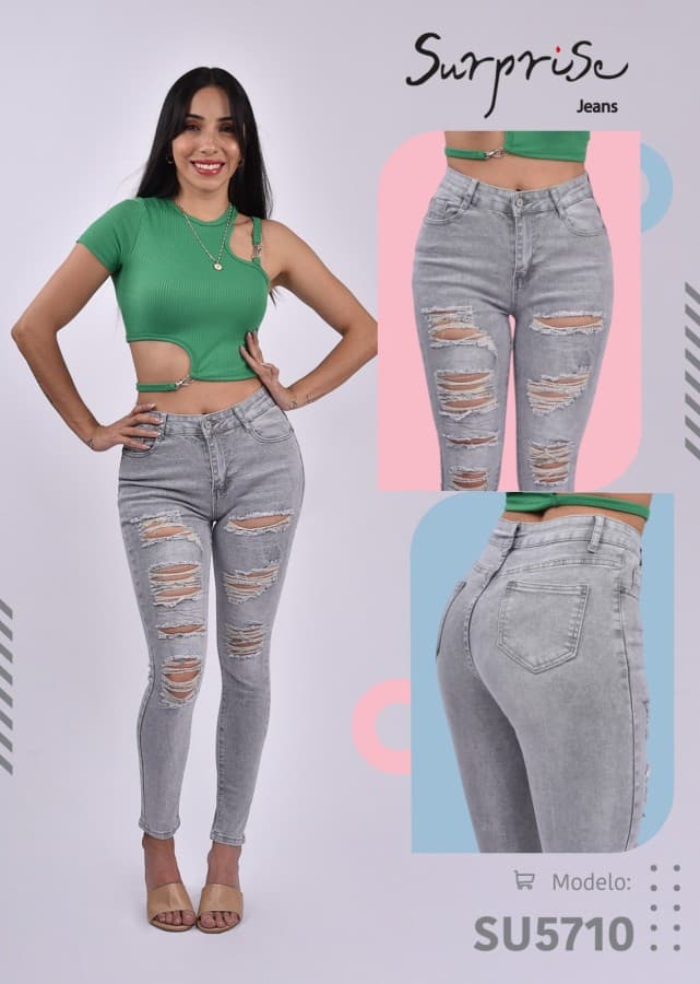 Pantalón Surprise 5710 Gris