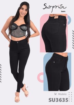 Pantalón Surprise 3635 Negro 0