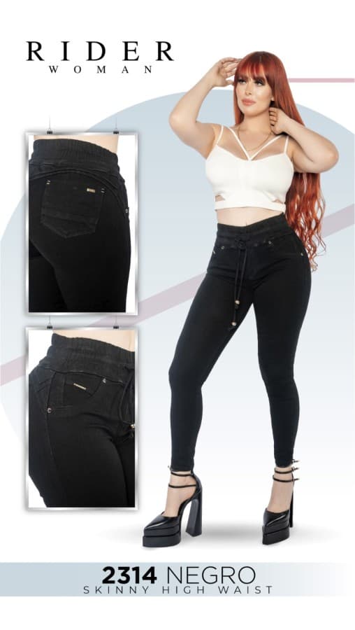 Pantalón Rider 2314 negro