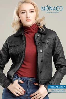 Chamarra de vinipiel Mónaco 3157 0