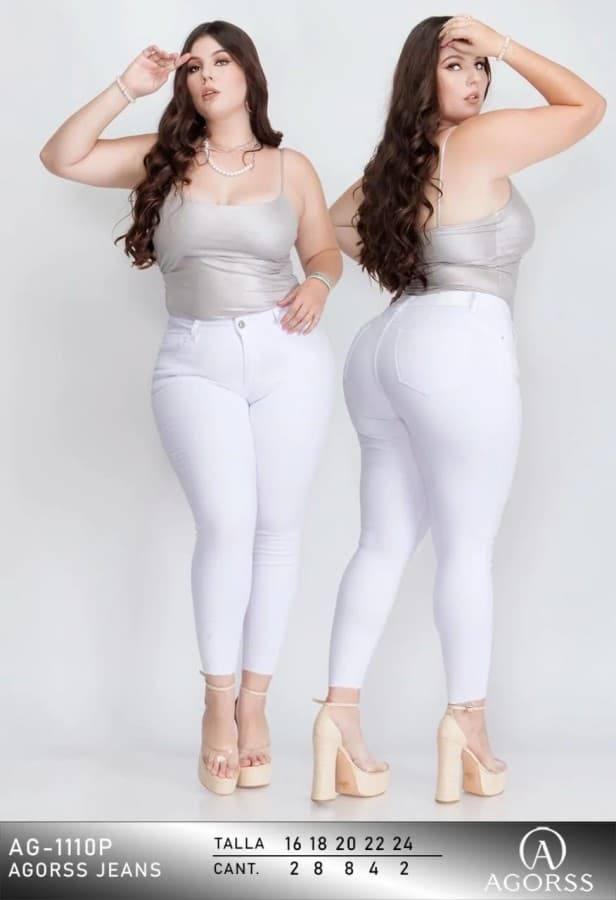 Pantalón Agorss 1110 Extra blanco