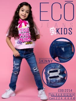 Pantalón de niña ECO 2214 0