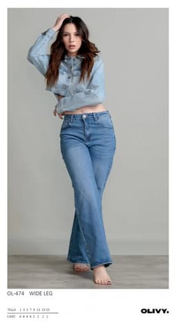 Pantalon Olivy 474 wide 0