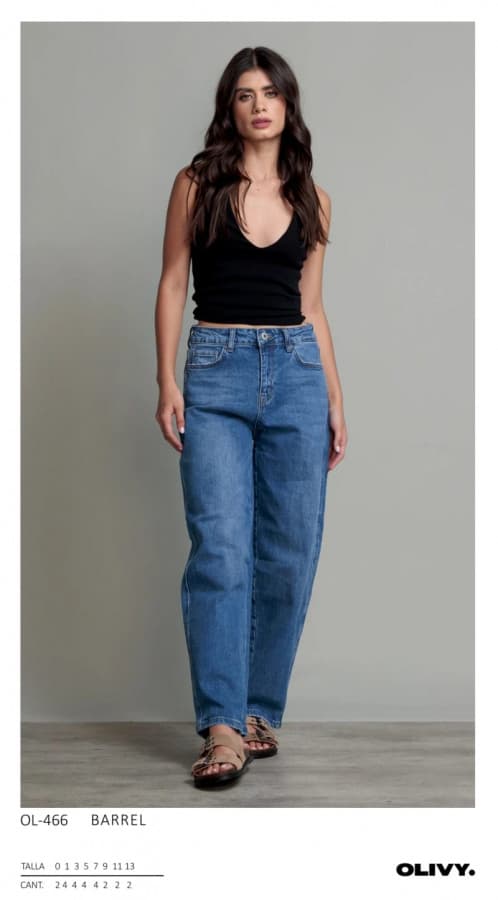 Pantalon Olivy 466 Barrel