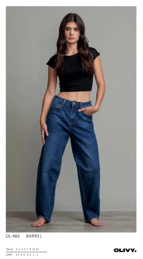 Pantalon Olivy 464 barrel