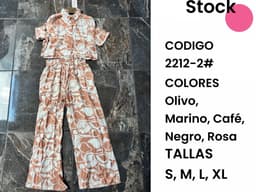 Conjunto blusa y pantalón 2212-2 0