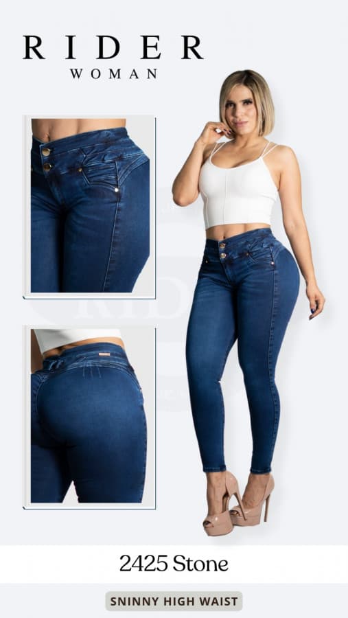 Pantalón Rider 2425 stone