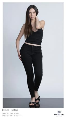 Pantalón Deezer 349 negro 0