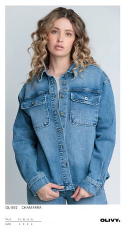 Chamarra Olivy 492 0