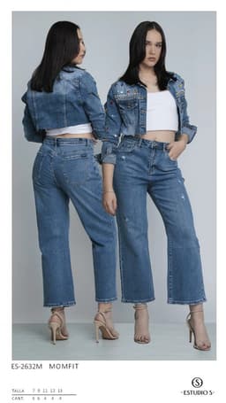 Pantalón Estudio S 2632 Mom 0