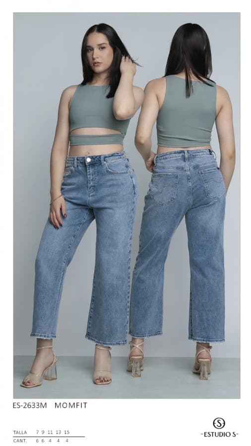 Pantalón Estudio S 2633 Mom