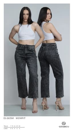Pantalón Estudio S 2635 Mom 0