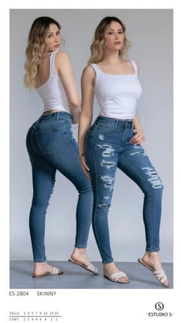 Pantalón Estudio S 2804 Skinny 0