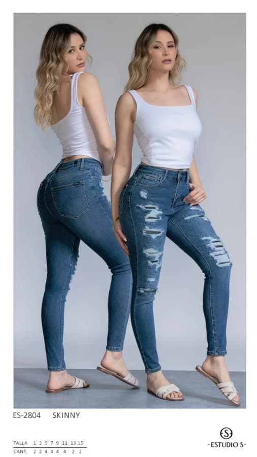 Pantalón Estudio S 2804 Skinny