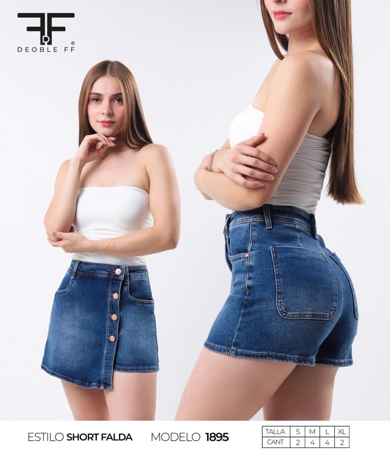 Short falda Deoble FF 1895