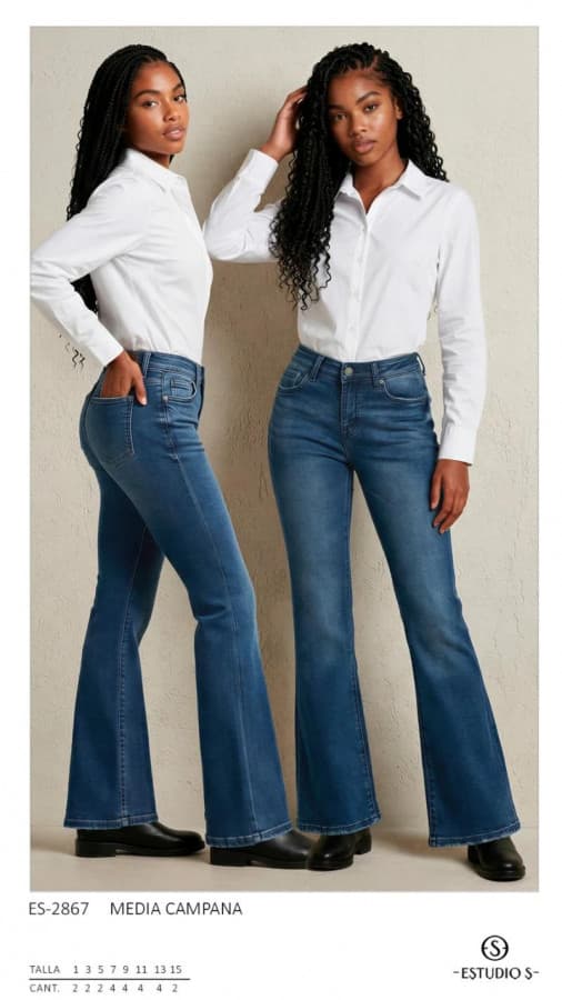 Pantalón Estudio S 2867 Flare