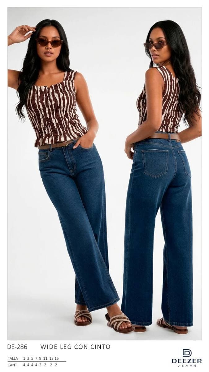 Pantalón Deezer 286 Wide leg