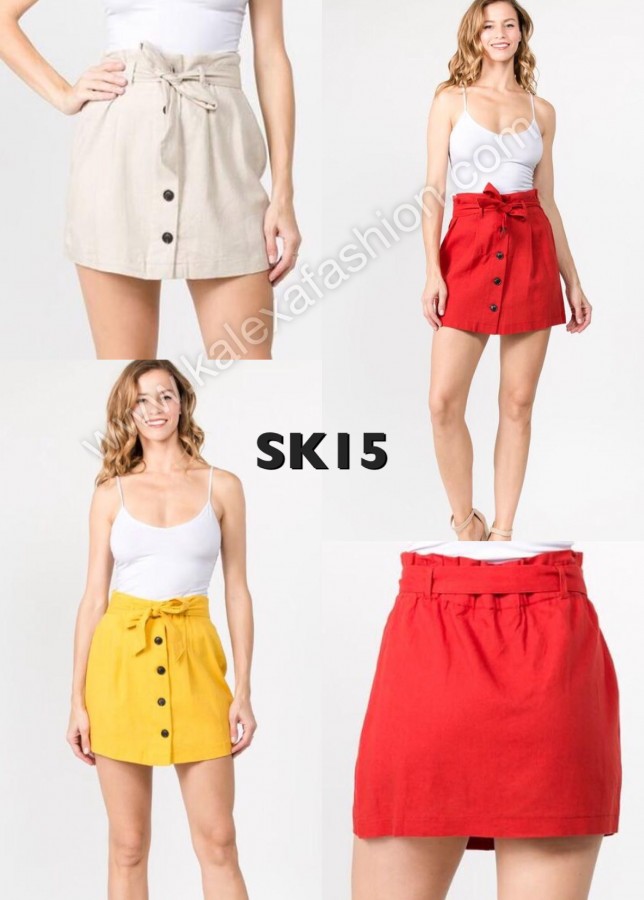 FALDA VERACCI SK15 LINO