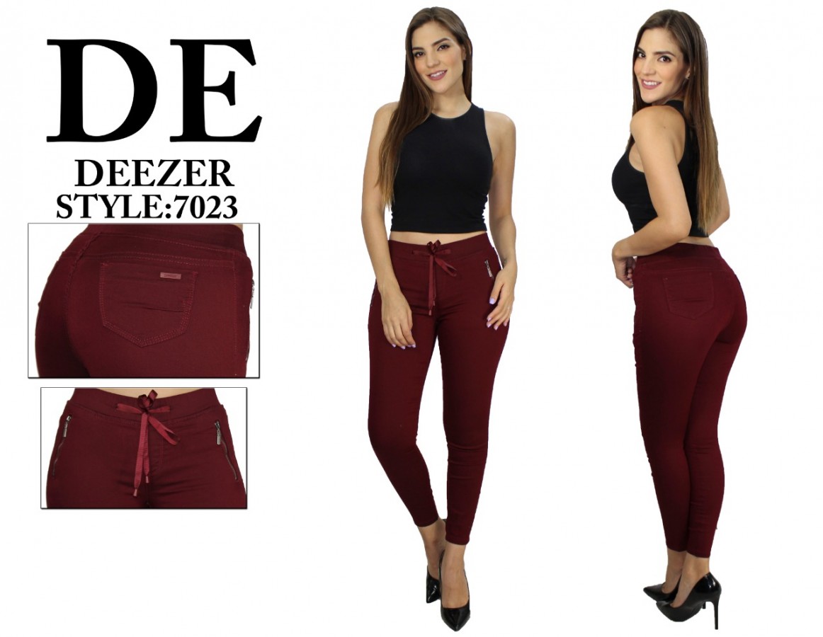 PANT. DEEZER 7023 VINO