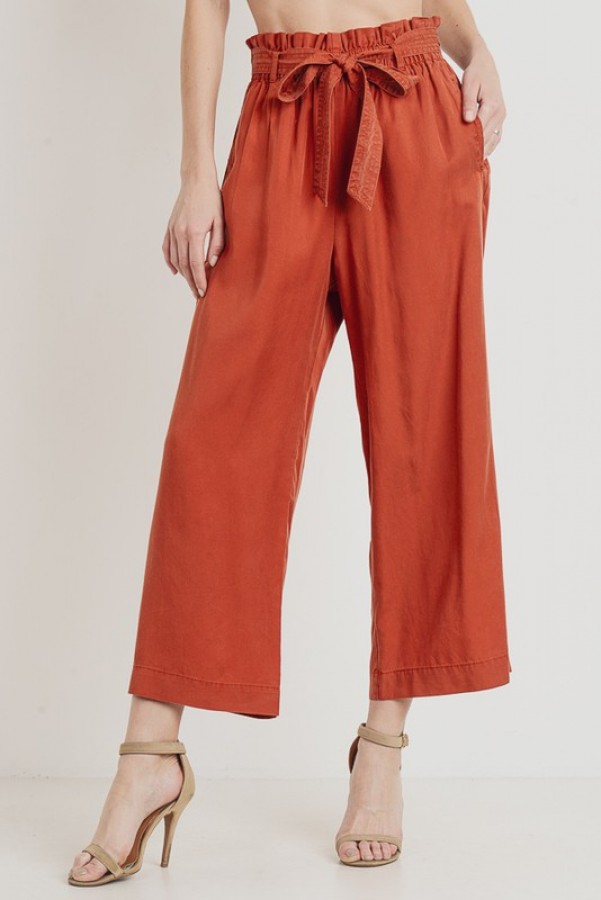 Pant. Cesttoi ancho liso con bolsas 6020 3