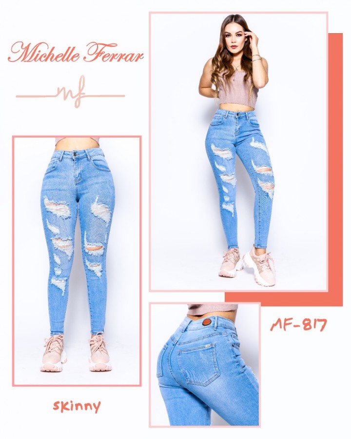 Pantalón Michelle MF 817 skinny