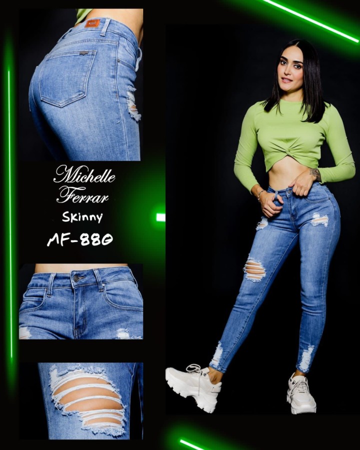 Pantalón Michelle Ferrar 880 Skinny