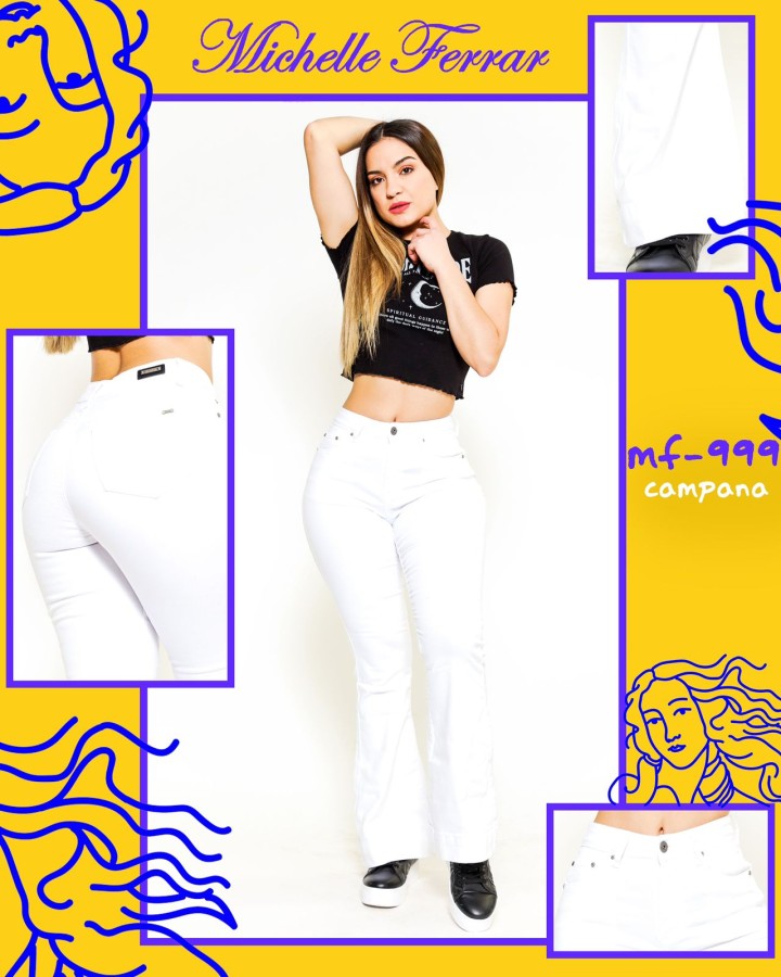 Pantalón Michelle Ferrar 999 Campana