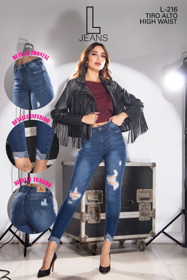 Pantalón L 216 Tiro alto