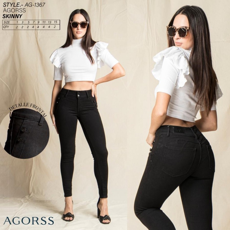 Pantalón Agorss 1367 Negro
