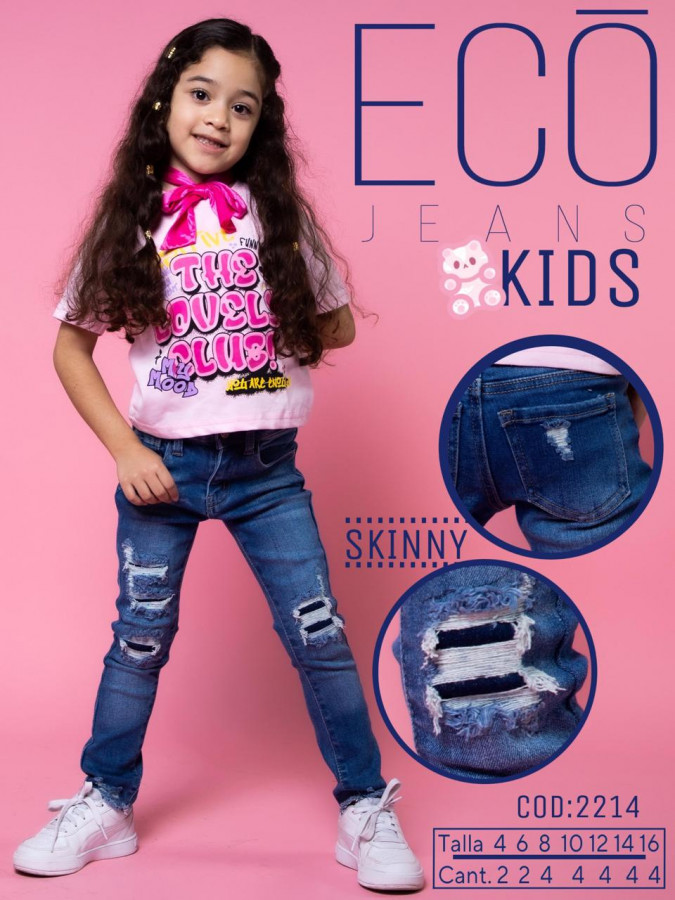 Pantalón de niña ECO 2214