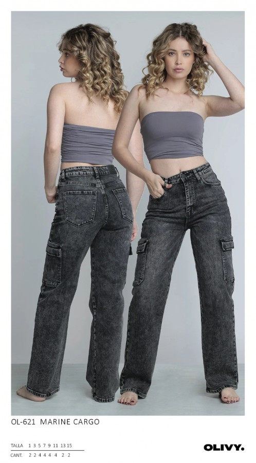 Pantalón Olivy 621 Cargo