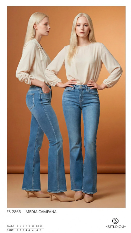 Pantalón Estudio S 2866 Flare